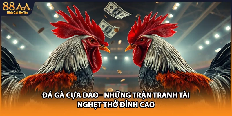 Đá Gà Cựa Dao - Những Trận Tranh Tài Nghẹt Thở Đỉnh Cao