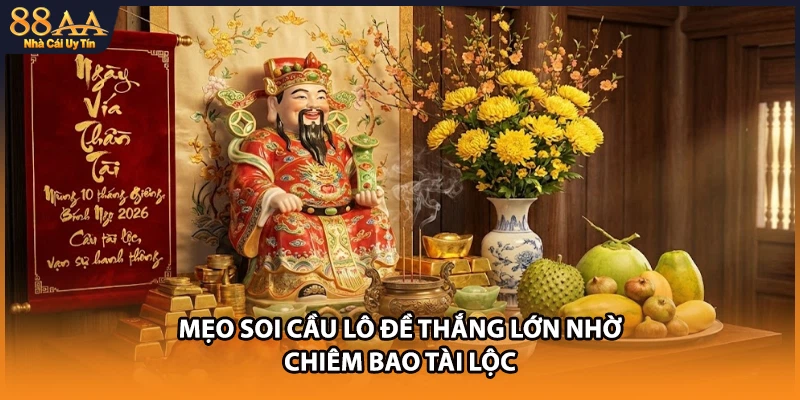 Mẹo soi cầu lô đề thắng lớn nhờ chiêm bao tài lộc